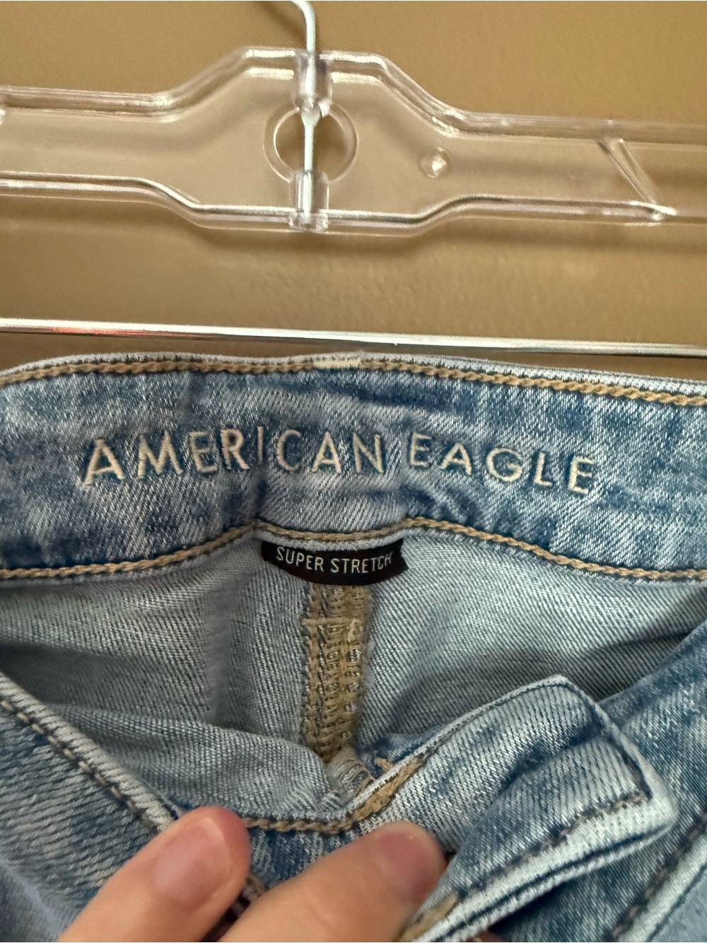 American Eagle Distressed Jean Shorts - Picture 2 of 4